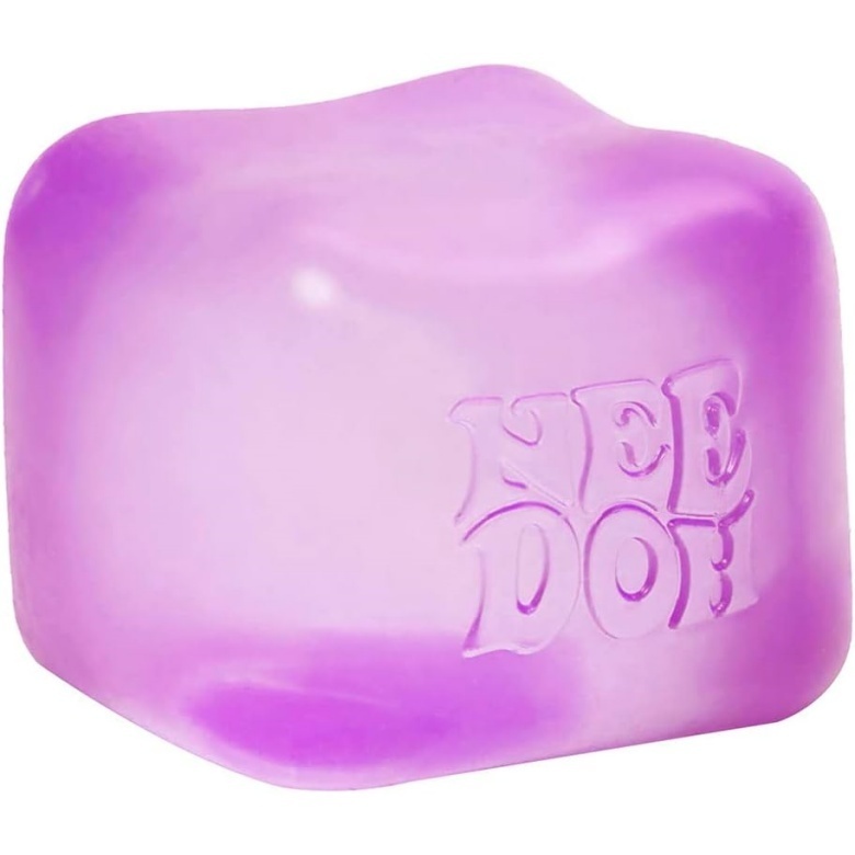 NeeDoh Nice Cube - Solid Squish - 3 Pack (Assorted) - Image 3