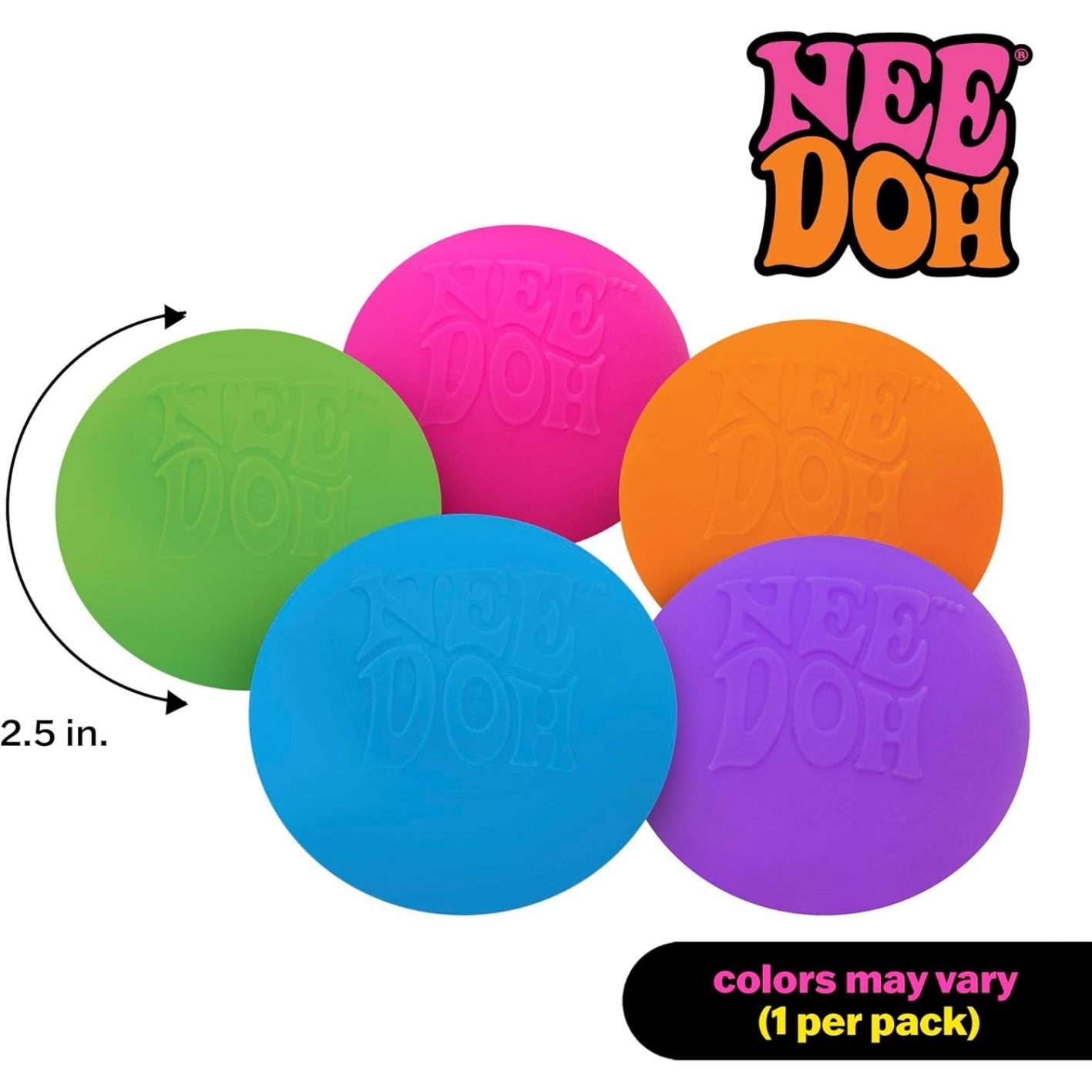 NeeDoh Original Sensory Ball - Blue - Image 12